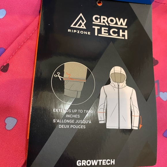 *Brand New* Girls Ripzone Insulated Winter Jacket with Growtech - Picture 3 of 4